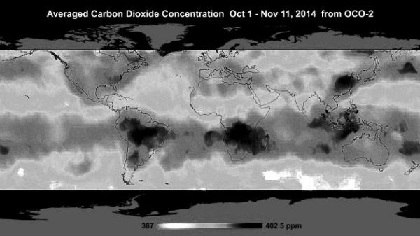 首张全球二氧化碳数据图